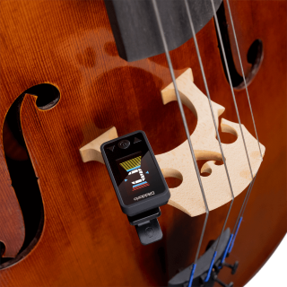 D'Addario D'Addario Eclipse Cello/Bass Clip-On Tuner - PW-CT-17CBK Black