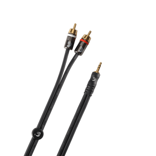D'Addario D'Addario Dual RCA to Stereo Mini Cable - 5 ft.- PW-MP-05