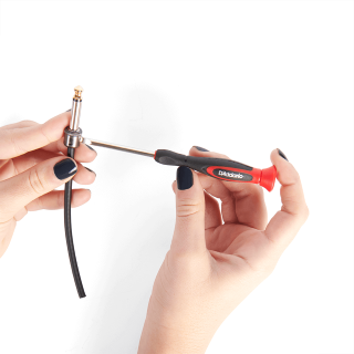 D'Addario D'Addario DIY Solderless Cable Kit with Mini Plugs - 10 Foot - 10 Plugs - PW-MGPKIT-10