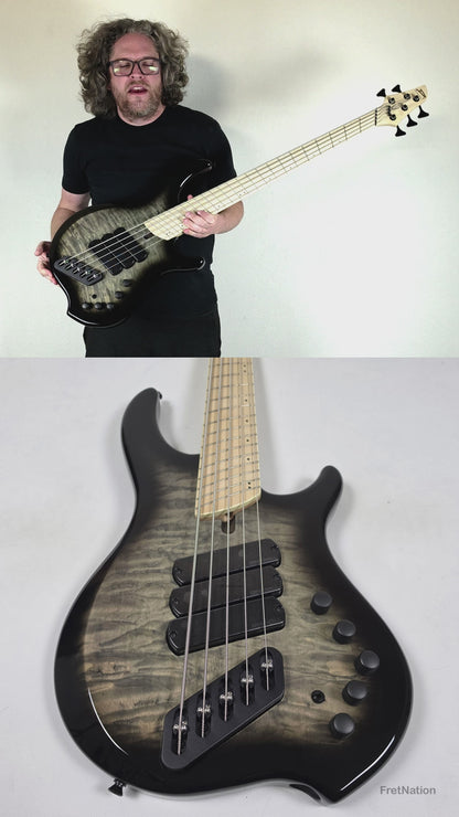 Dingwall Combustion C3 5-String 2-Tone Black Burst w/ Maple Fingerboard - 9.94lbs 19653B - B-Stock