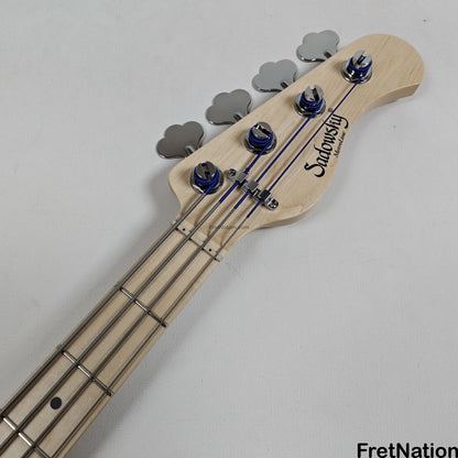 Sadowsky Sadowsky MetroLine Hybrid PJ 21-Fret 4-String Bass Nirvana Black B-Stock 7.58lbs 3531-23 - SML21HP4 03 ASH FR
