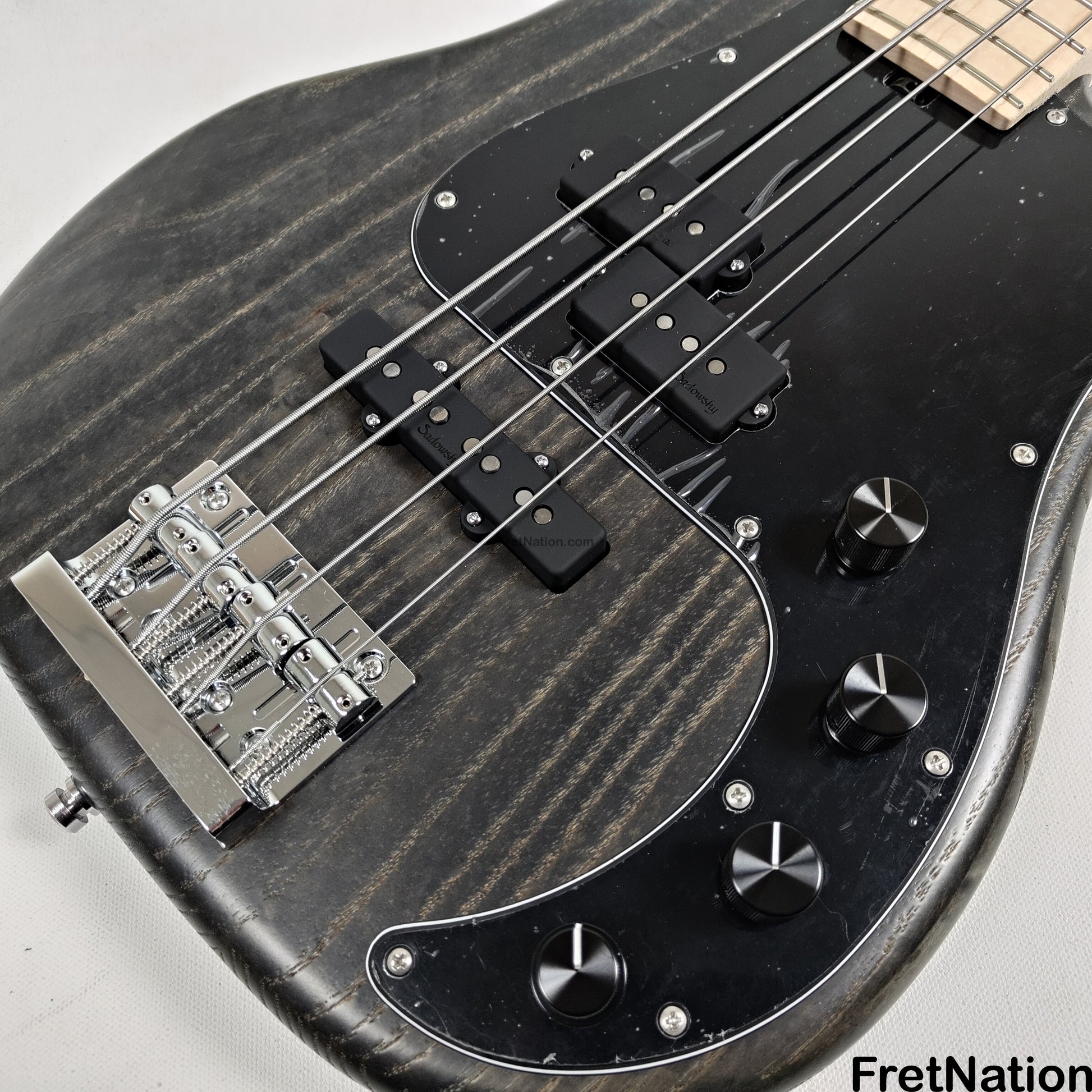 Sadowsky Sadowsky MetroLine Hybrid PJ 21-Fret 4-String Bass Nirvana Black B-Stock 7.58lbs 3531-23 - SML21HP4 03 ASH FR
