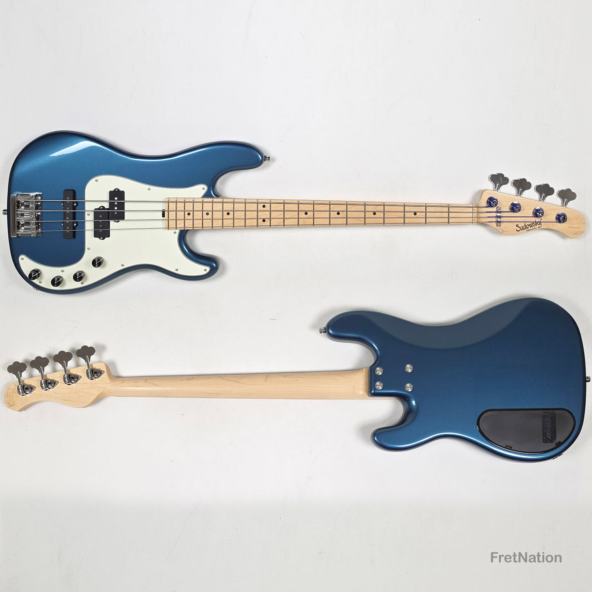 Sadowsky MetroLine Hybrid PJ 21-Fret 4-String Bass Dark Lake Placid Blue - 8.24lbs 2564-23