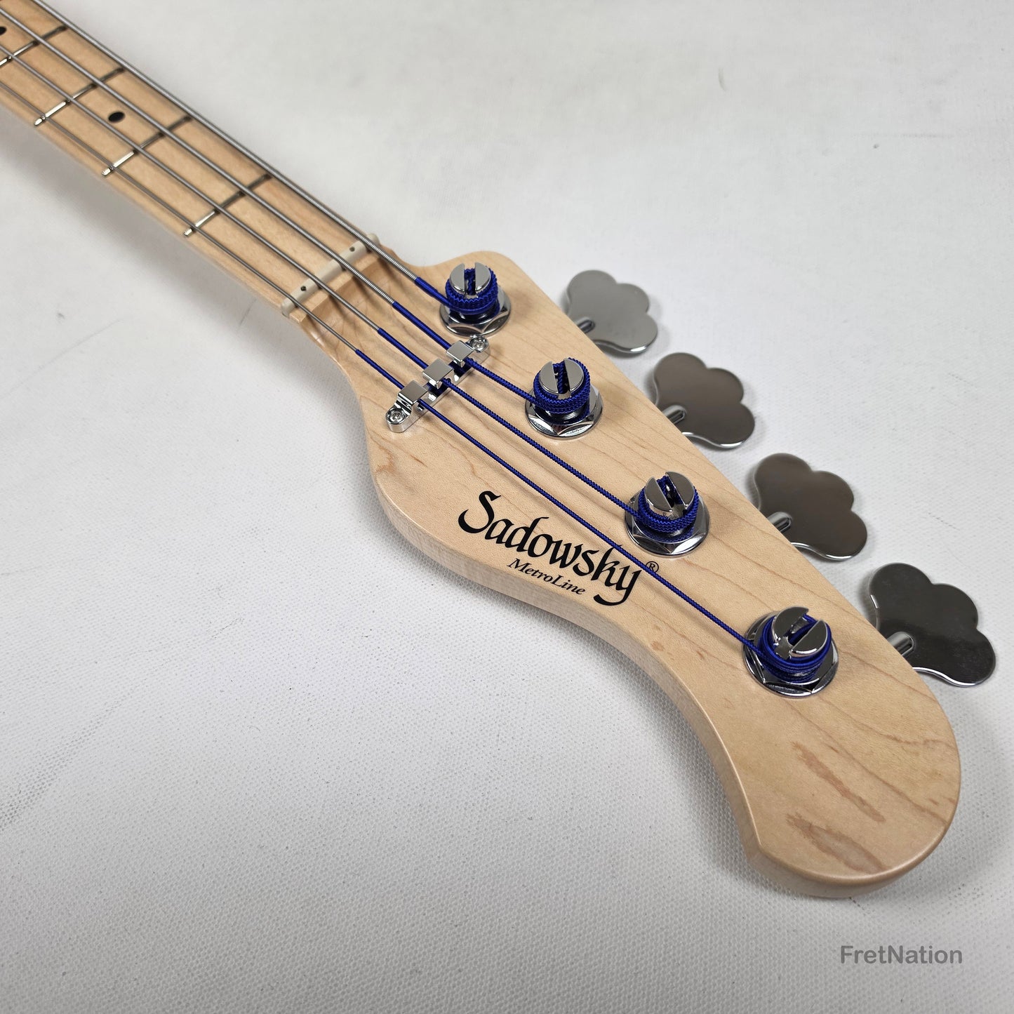 Sadowsky MetroLine Hybrid PJ 21-Fret 4-String Bass Dark Lake Placid Blue - 8.24lbs 2564-23