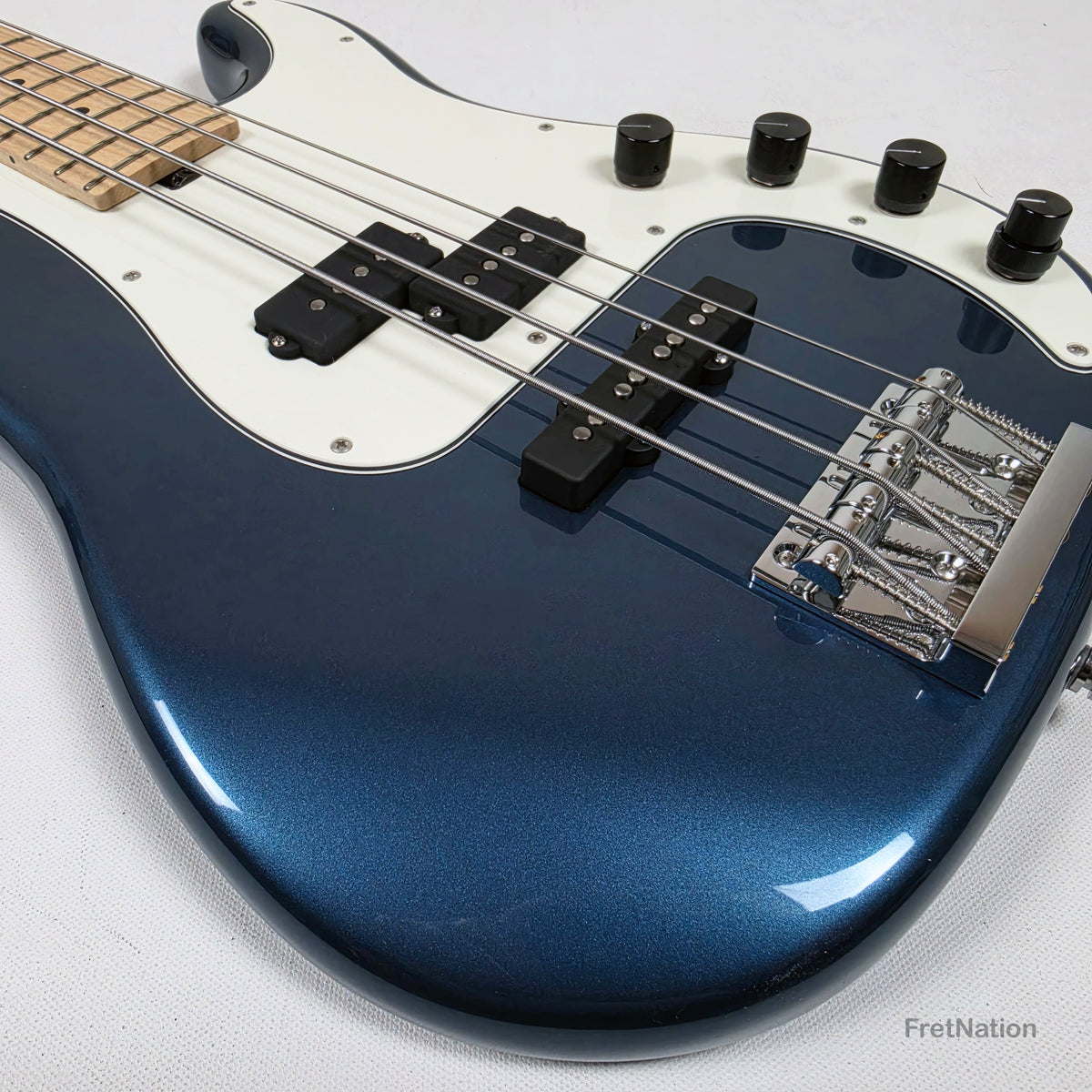Sadowsky MetroLine Hybrid PJ 21-Fret 4-String Bass Dark Lake Placid Blue - 8.24lbs 2564-23