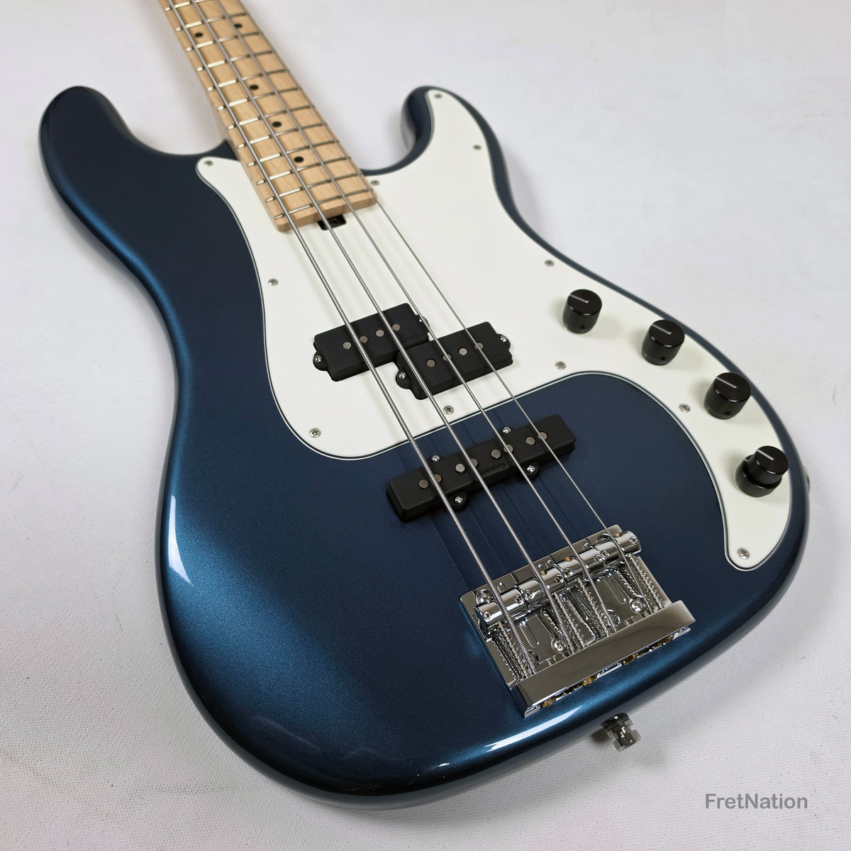 Sadowsky MetroLine Hybrid PJ 21-Fret 4-String Bass Dark Lake Placid Blue - 8.24lbs 2564-23