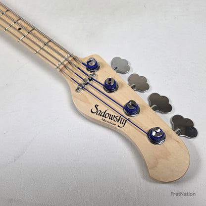 Sadowsky MetroLine Artist Will Lee 4-String Bass - Natural Satin Ash 7.44lbs #4068-24 - SML22WL4 90 ASH FR
