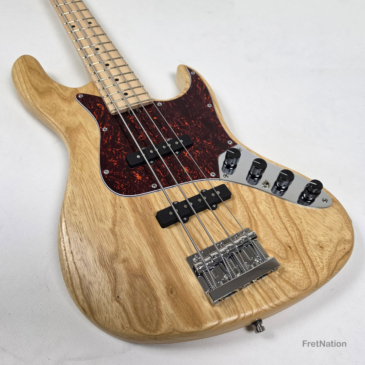 Sadowsky MetroLine Artist Will Lee 4-String Bass - Natural Satin Ash 7.44lbs #4068-24 - SML22WL4 90 ASH FR
