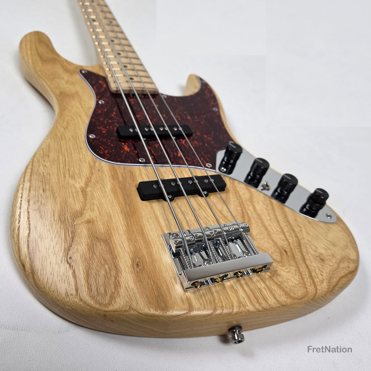Sadowsky MetroLine Artist Will Lee 4-String Bass - Natural Satin Ash 7.44lbs #4068-24 - SML22WL4 90 ASH FR