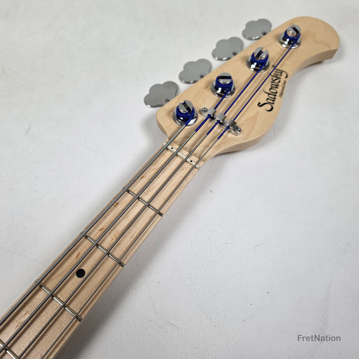 Sadowsky MetroLine Artist Will Lee 4-String Bass - Natural Satin Ash 7.44lbs #4068-24 - SML22WL4 90 ASH FR