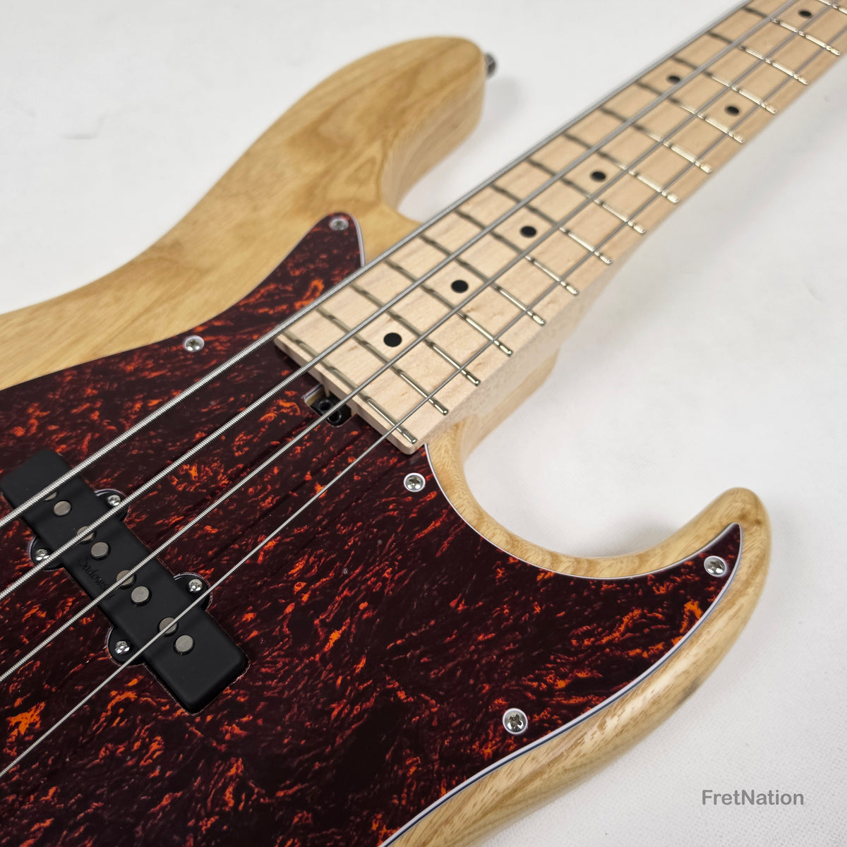 Sadowsky MetroLine Artist Will Lee 4-String Bass - Natural Satin Ash 7.44lbs #4068-24 - SML22WL4 90 ASH FR