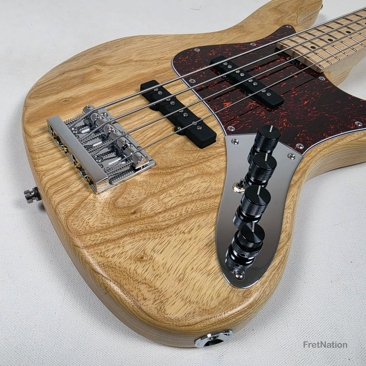 Sadowsky MetroLine Artist Will Lee 4-String Bass - Natural Satin Ash 7.44lbs #4068-24 - SML22WL4 90 ASH FR