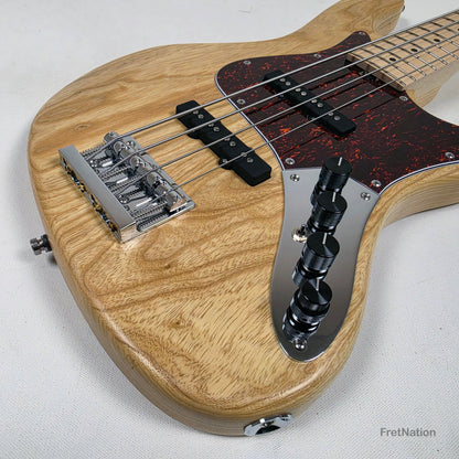 Sadowsky MetroLine Artist Will Lee 4-String Bass - Natural Satin Ash 7.44lbs #4068-24 - SML22WL4 90 ASH FR