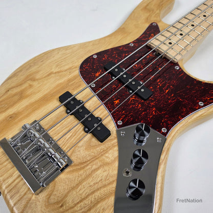 Sadowsky MetroLine Artist Will Lee 4-String Bass - Natural Satin Ash 7.44lbs #4068-24 - SML22WL4 90 ASH FR