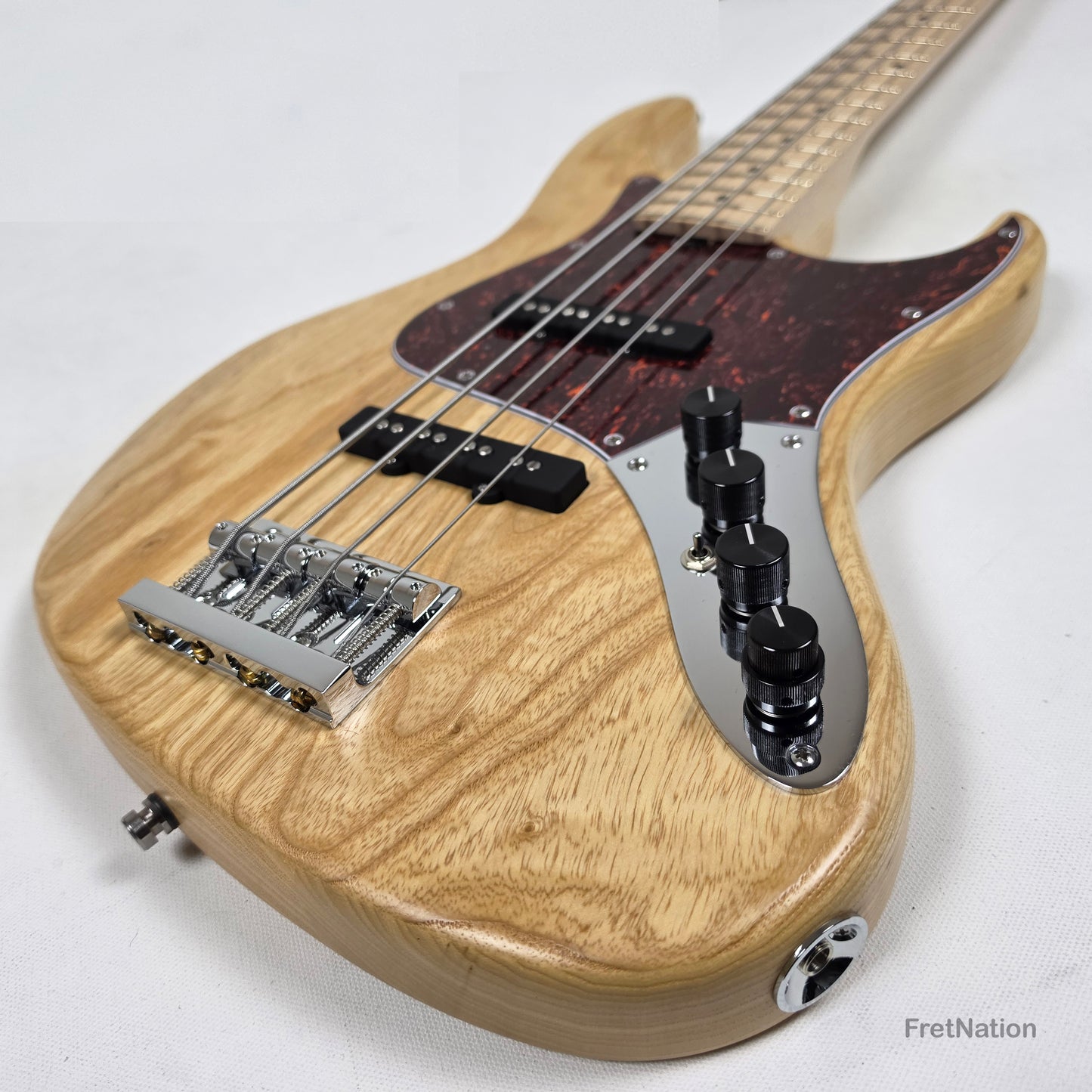 Sadowsky MetroLine Artist Will Lee 4-String Bass - Natural Satin Ash 7.44lbs #4068-24 - SML22WL4 90 ASH FR