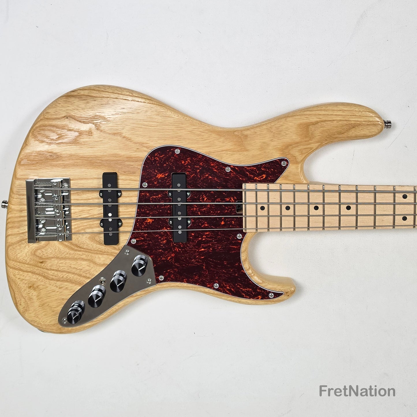Sadowsky MetroLine Artist Will Lee 4-String Bass - Natural Satin Ash 7.44lbs #4068-24 - SML22WL4 90 ASH FR