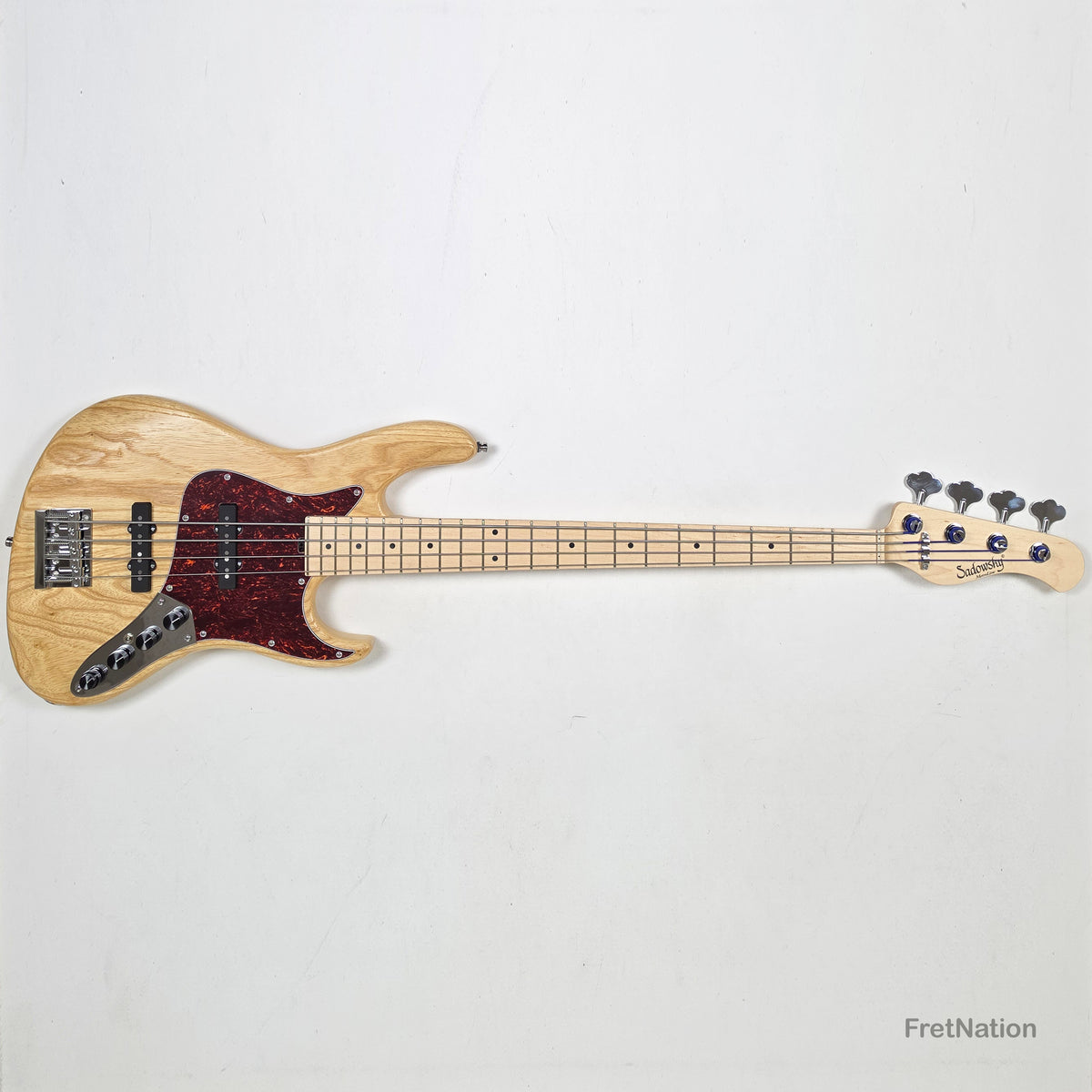 Sadowsky MetroLine Artist Will Lee 4-String Bass - Natural Satin Ash 7.44lbs #4068-24 - SML22WL4 90 ASH FR