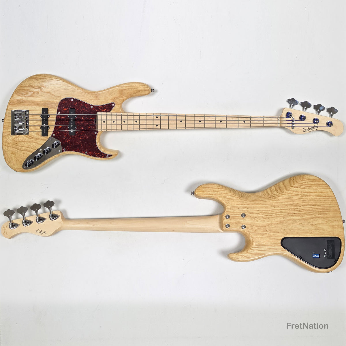Sadowsky MetroLine Artist Will Lee 4-String Bass - Natural Satin Ash 7.44lbs #4068-24 - SML22WL4 90 ASH FR