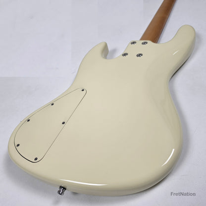 Sadowsky MasterBuilt 21-Fret Standard J/J 4-String Bass - Olympic White 7.74lbs 0122-24 - SMB21SJ4 28 ALD FR