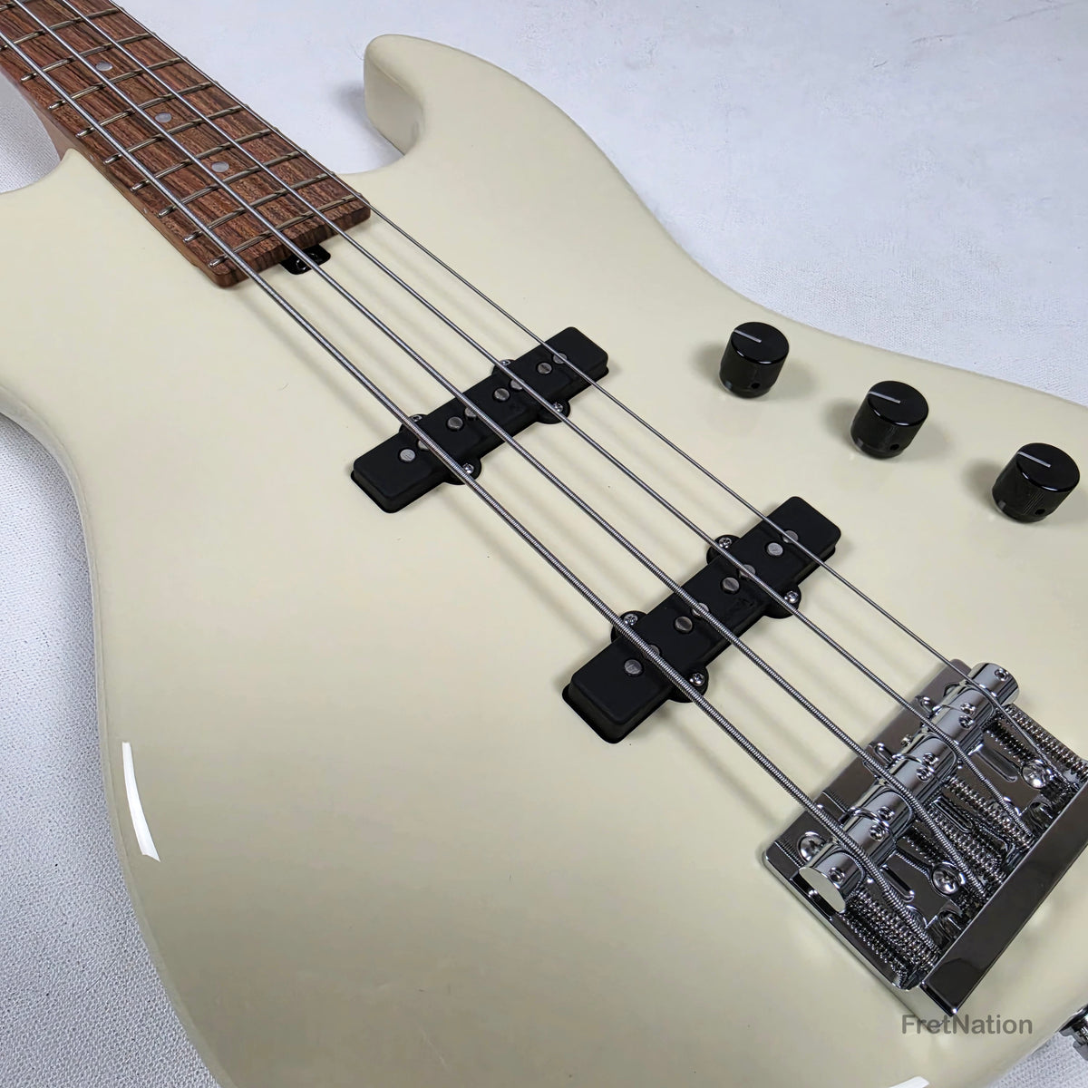 Sadowsky MasterBuilt 21-Fret Standard J/J 4-String Bass - Olympic White 7.74lbs 0122-24 - SMB21SJ4 28 ALD FR