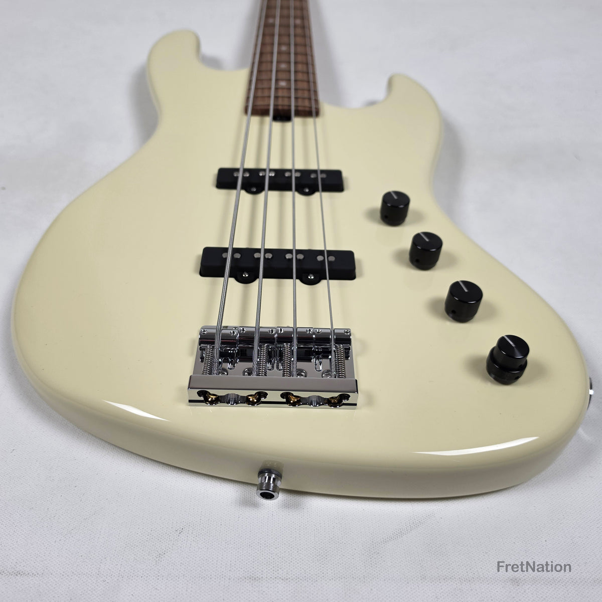 Sadowsky MasterBuilt 21-Fret Standard J/J 4-String Bass - Olympic White 7.74lbs 0122-24 - SMB21SJ4 28 ALD FR