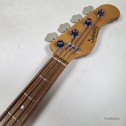Sadowsky MasterBuilt 21-Fret Standard J/J 4-String Bass - Olympic White 7.74lbs 0122-24 - SMB21SJ4 28 ALD FR