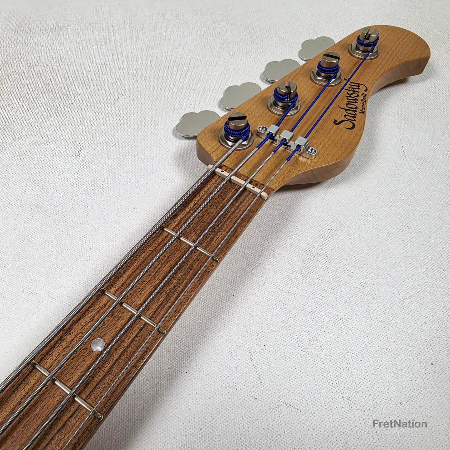 Sadowsky MasterBuilt 21-Fret Standard J/J 4-String Bass - Olympic White 7.74lbs 0122-24 - SMB21SJ4 28 ALD FR