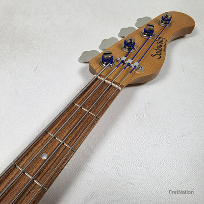 Sadowsky MasterBuilt 21-Fret Standard J/J 4-String Bass - Olympic White 7.74lbs 0122-24 - SMB21SJ4 28 ALD FR