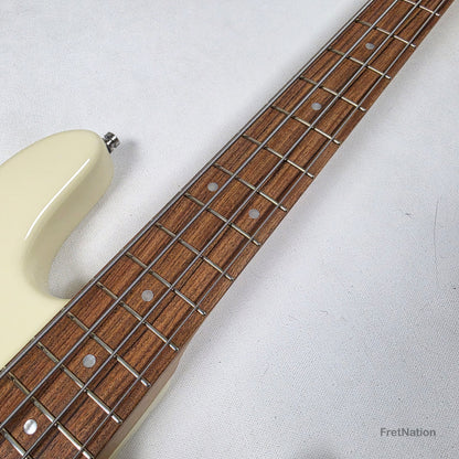 Sadowsky MasterBuilt 21-Fret Standard J/J 4-String Bass - Olympic White 7.74lbs 0122-24 - SMB21SJ4 28 ALD FR