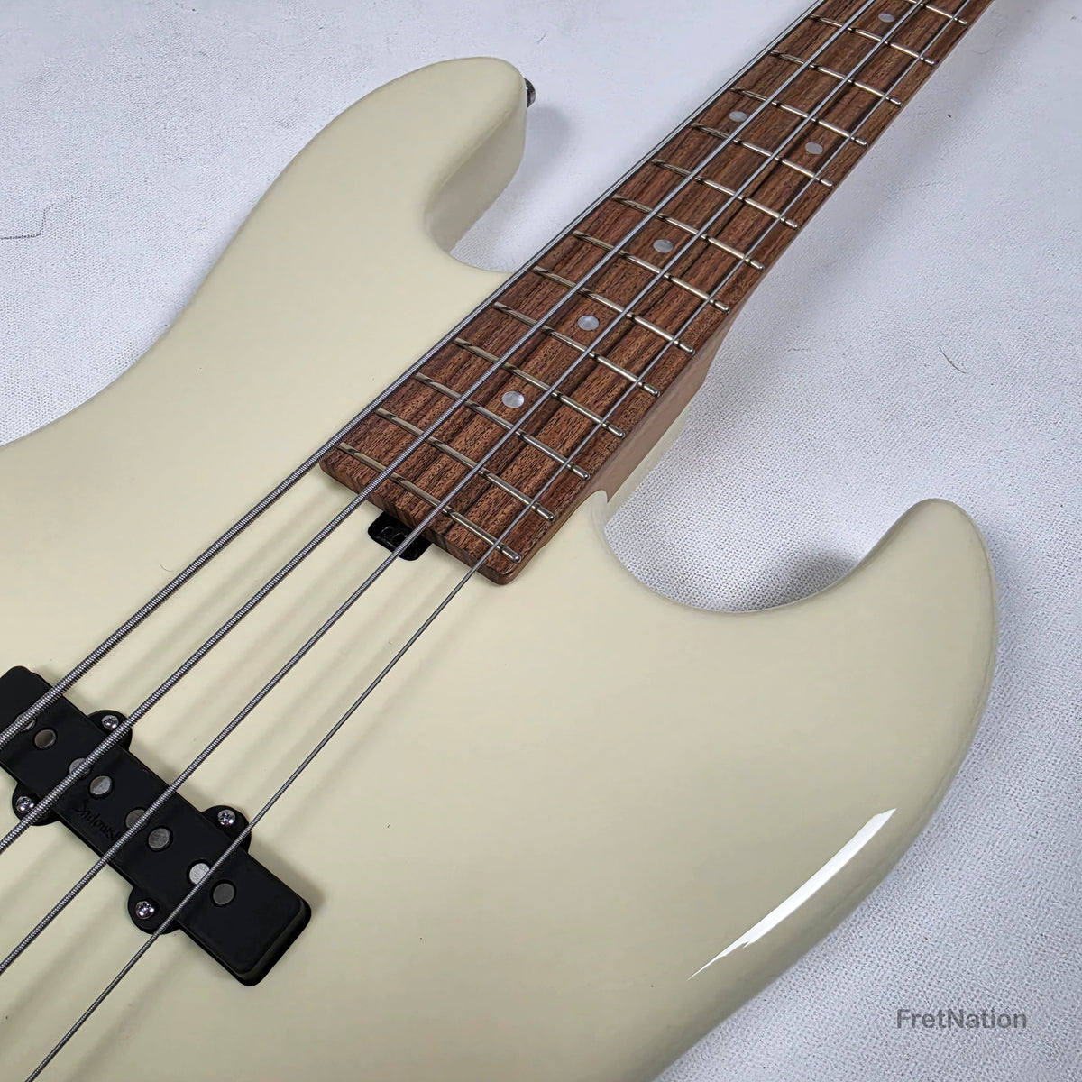 Sadowsky MasterBuilt 21-Fret Standard J/J 4-String Bass - Olympic White 7.74lbs 0122-24 - SMB21SJ4 28 ALD FR