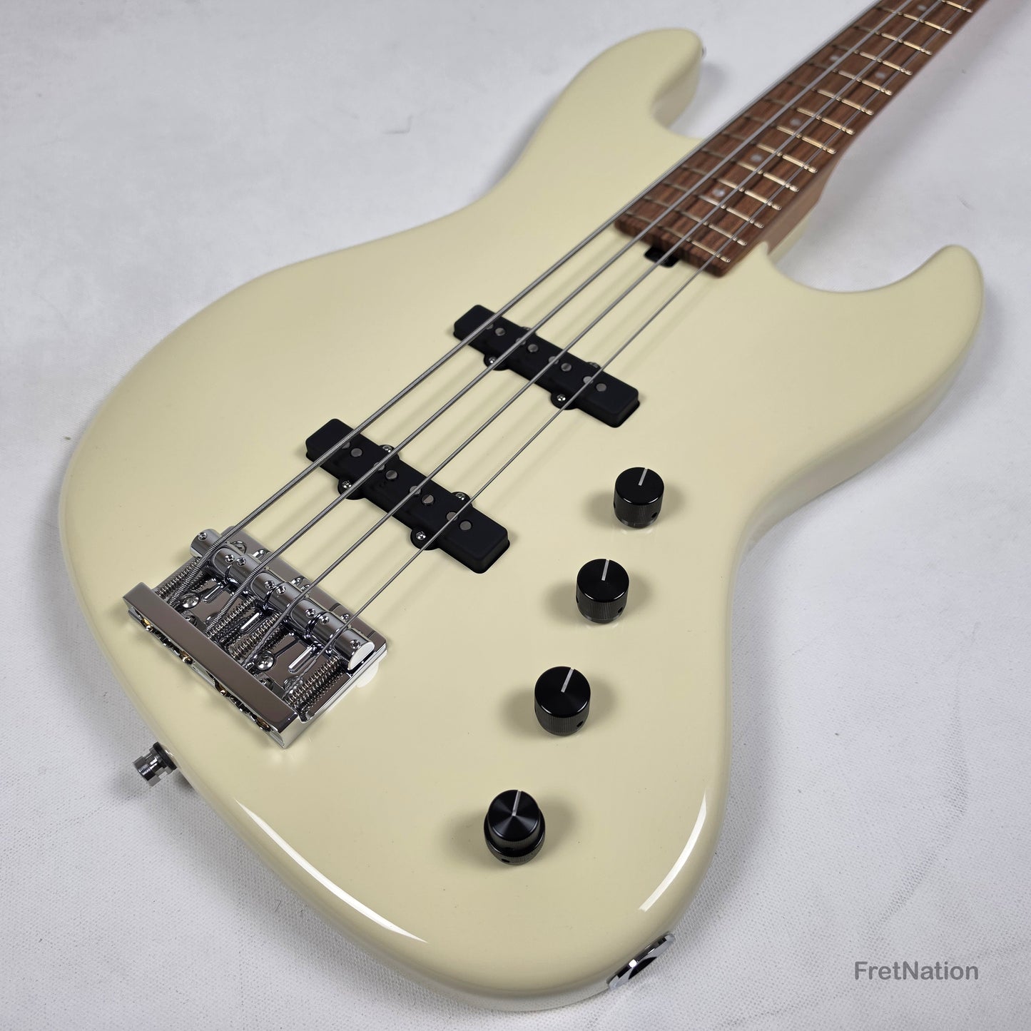 Sadowsky MasterBuilt 21-Fret Standard J/J 4-String Bass - Olympic White 7.74lbs 0122-24 - SMB21SJ4 28 ALD FR