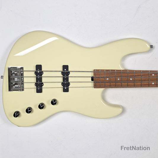 Sadowsky MasterBuilt 21-Fret Standard J/J 4-String Bass - Olympic White 7.74lbs 0122-24 - SMB21SJ4 28 ALD FR