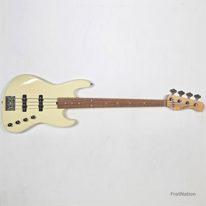 Sadowsky MasterBuilt 21-Fret Standard J/J 4-String Bass - Olympic White 7.74lbs 0122-24 - SMB21SJ4 28 ALD FR