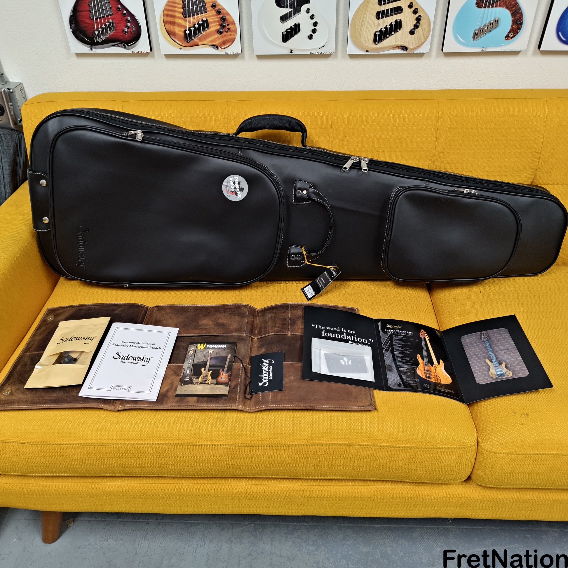 Sadowsky Sadowsky MasterBuilt 24MS5 Modern 5-String Bass 2025 Limited Edition - 8.46lbs #7 of 35 SN# 0322-25