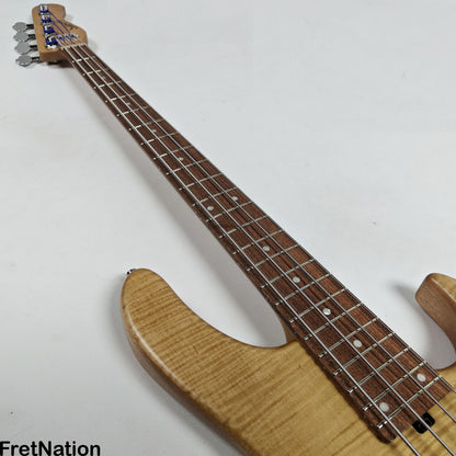Sadowsky Sadowsky MetroLine Deluxe Modern 24-Fret 4-String Bass Vintage Natural 7.54lbs #3554-23
