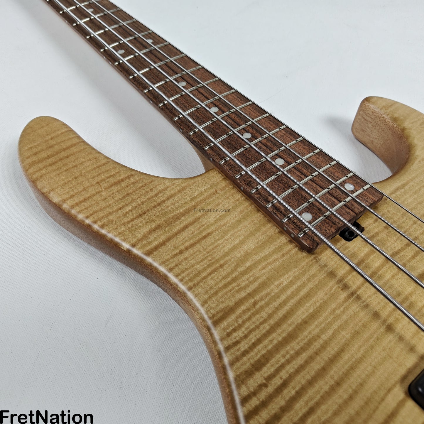 Sadowsky Sadowsky MetroLine Deluxe Modern 24-Fret 4-String Bass Vintage Natural 7.54lbs #3554-23