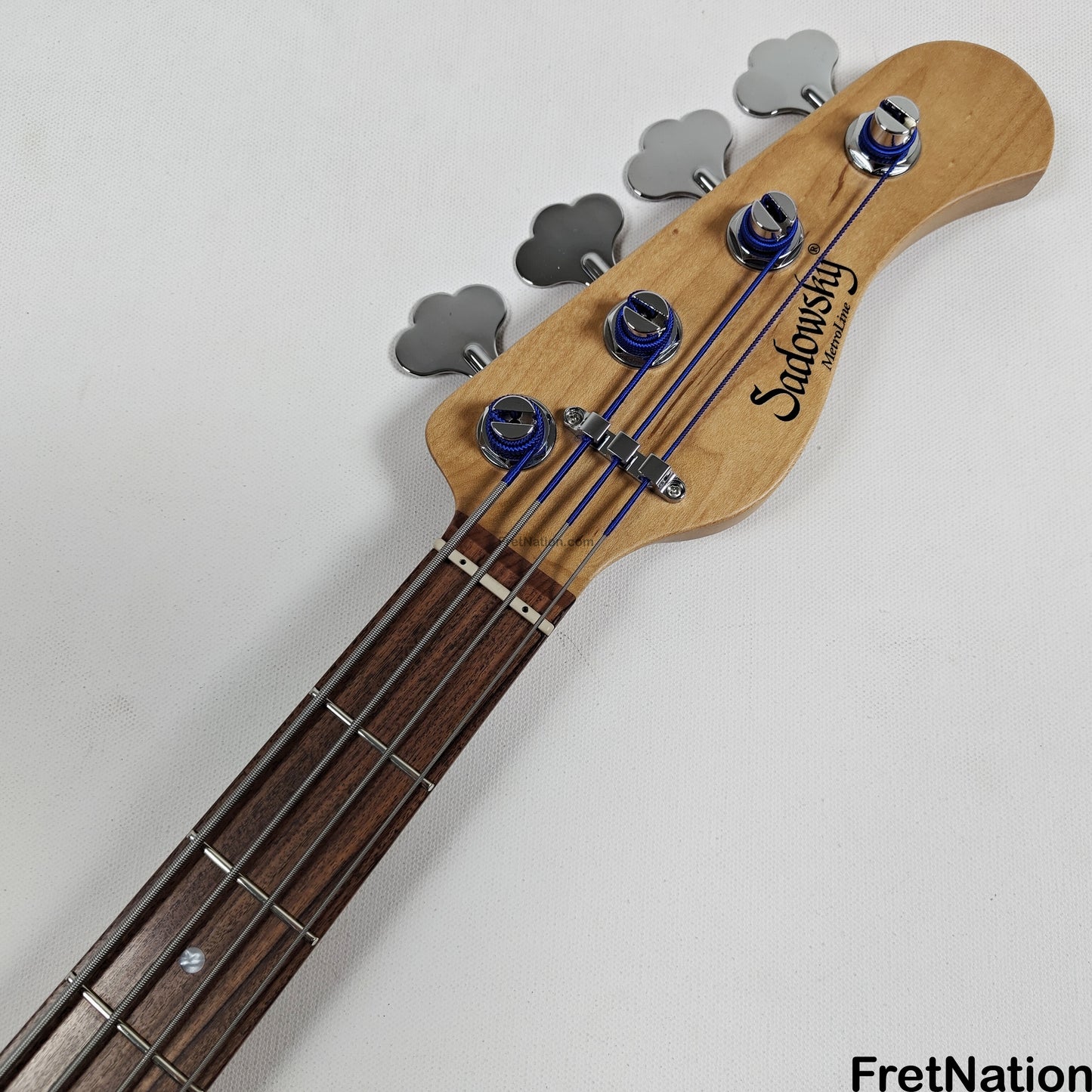 Sadowsky Sadowsky MetroLine Deluxe Modern 24-Fret 4-String Bass Vintage Natural 7.54lbs #3554-23