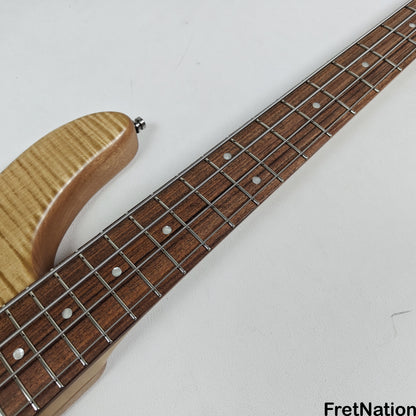 Sadowsky Sadowsky MetroLine Deluxe Modern 24-Fret 4-String Bass Vintage Natural 7.54lbs #3554-23