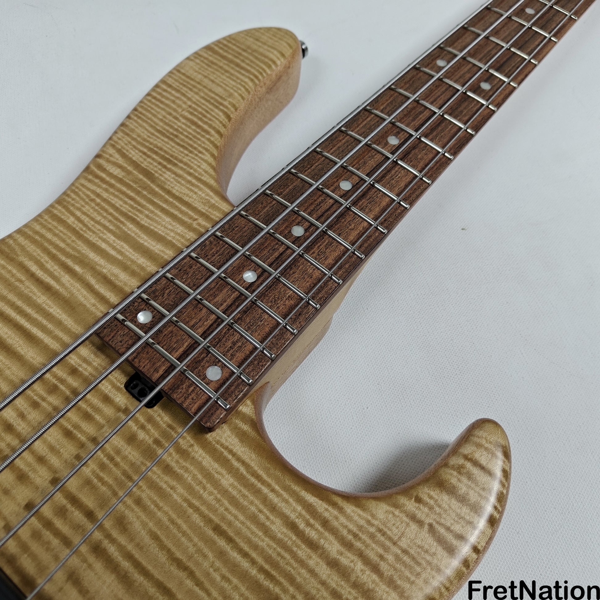Sadowsky Sadowsky MetroLine Deluxe Modern 24-Fret 4-String Bass Vintage Natural 7.54lbs #3554-23