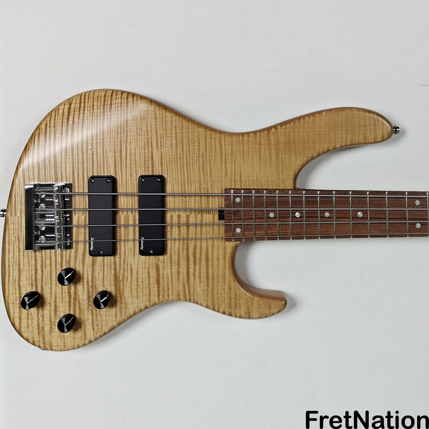 Sadowsky Sadowsky MetroLine Deluxe Modern 24-Fret 4-String Bass Vintage Natural 7.54lbs #3554-23