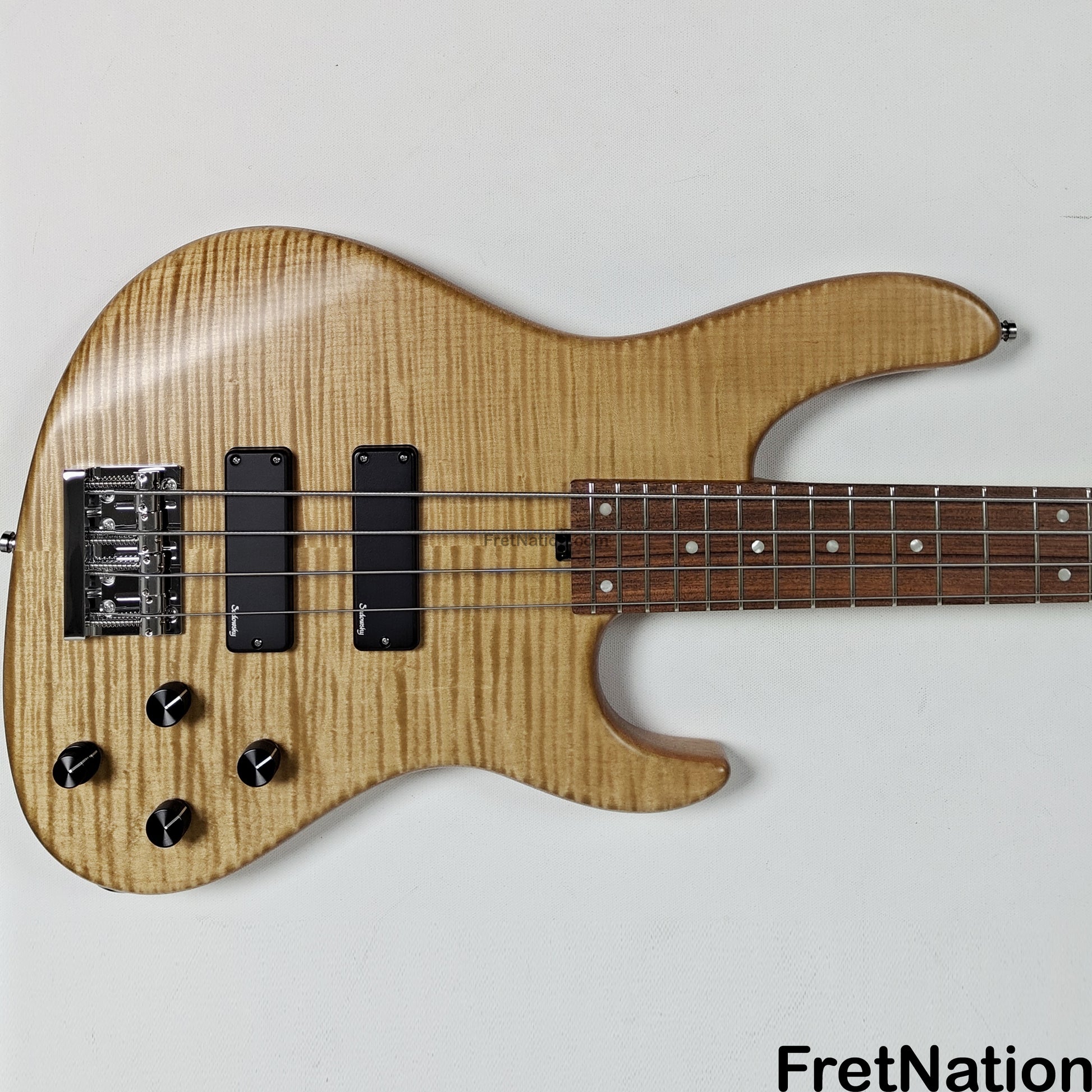 Sadowsky Sadowsky MetroLine Deluxe Modern 24-Fret 4-String Bass Vintage Natural 7.54lbs #3554-23