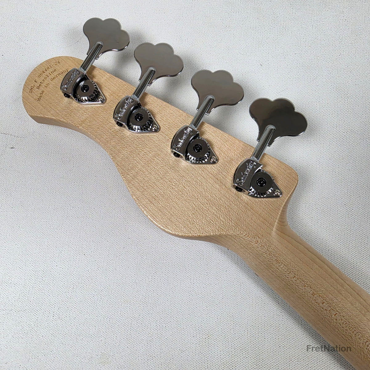 Sadowsky MetroLine Vintage J-Bass 21VJ4 4-String Nirvana Black Ash - 7.78lbs #4481-24