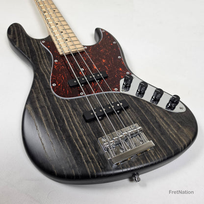 Sadowsky MetroLine Vintage J-Bass 21VJ4 4-String Nirvana Black Ash - 7.78lbs #4481-24