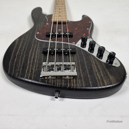 Sadowsky MetroLine Vintage J-Bass 21VJ4 4-String Nirvana Black Ash - 7.78lbs #4481-24