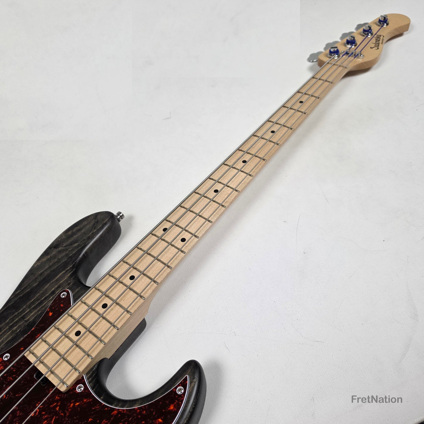Sadowsky MetroLine Vintage J-Bass 21VJ4 4-String Nirvana Black Ash - 7.78lbs #4481-24
