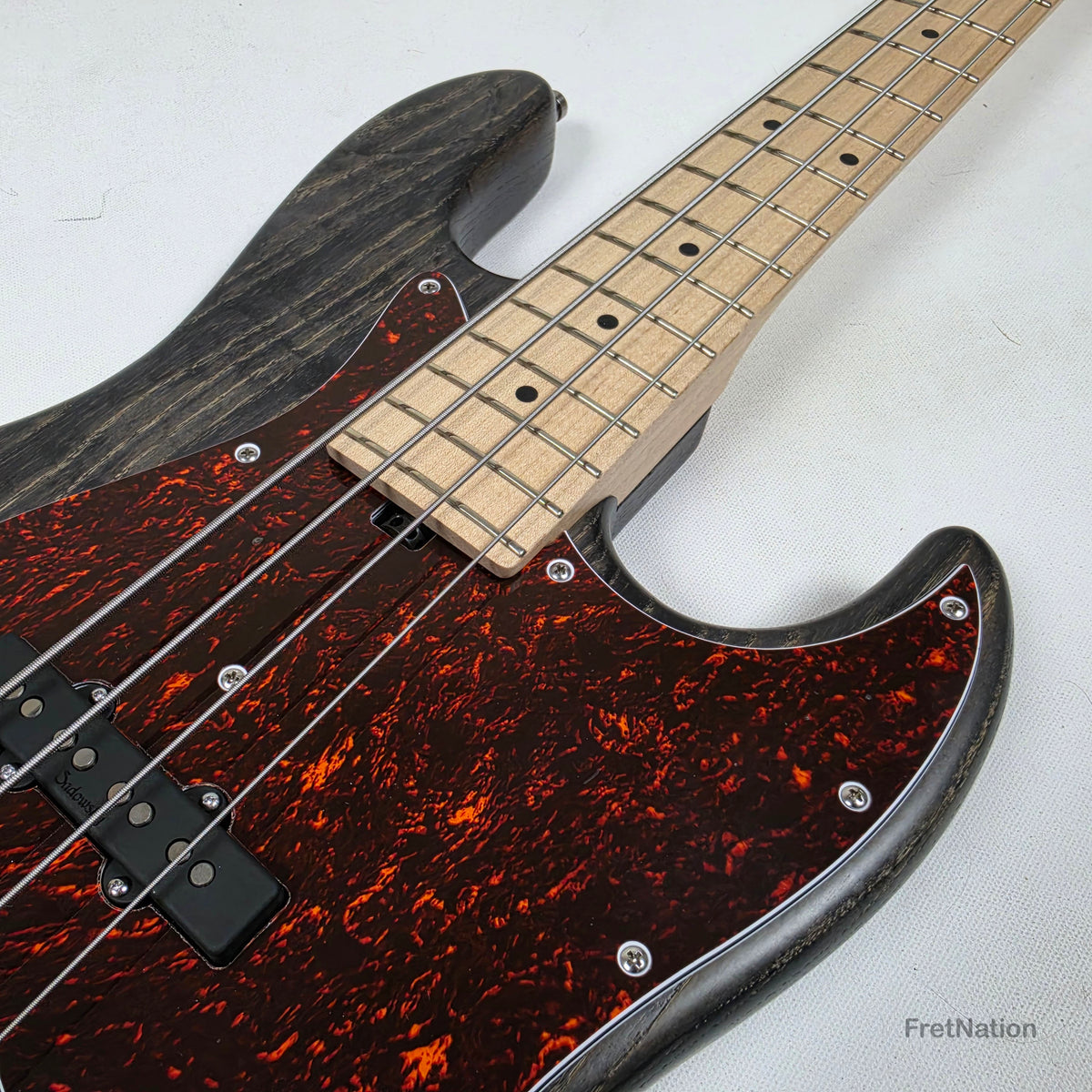 Sadowsky MetroLine Vintage J-Bass 21VJ4 4-String Nirvana Black Ash - 7.78lbs #4481-24