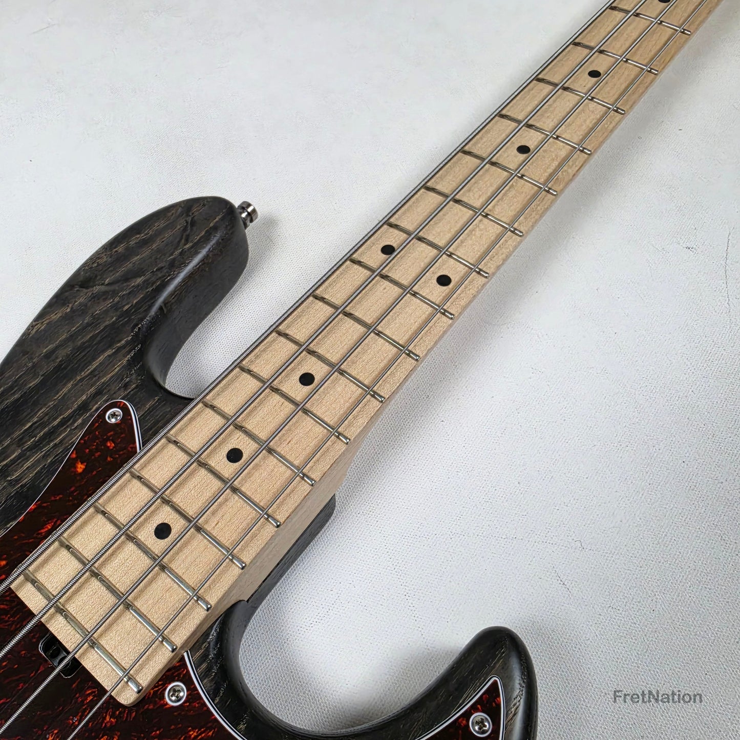 Sadowsky MetroLine Vintage J-Bass 21VJ4 4-String Nirvana Black Ash - 7.78lbs #4481-24
