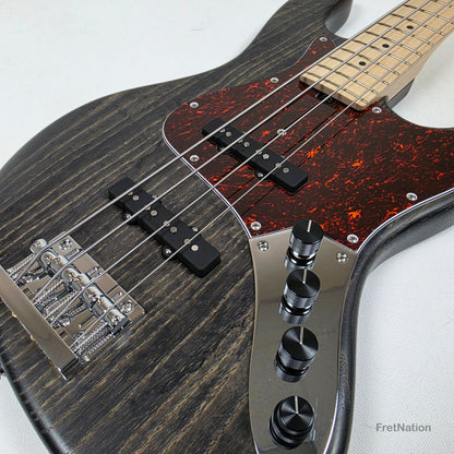 Sadowsky MetroLine Vintage J-Bass 21VJ4 4-String Nirvana Black Ash - 7.78lbs #4481-24