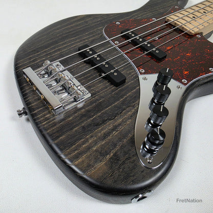 Sadowsky MetroLine Vintage J-Bass 21VJ4 4-String Nirvana Black Ash - 7.78lbs #4481-24