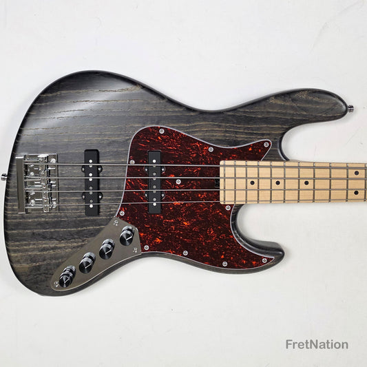 Sadowsky MetroLine Vintage J-Bass 21VJ4 4-String Nirvana Black Ash - 7.78lbs #4481-24